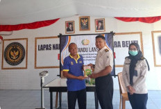 Wujud Kepedulian, Lapas Narkotika Muara Beliti Berikan Asupan Tambahan untuk Lansia