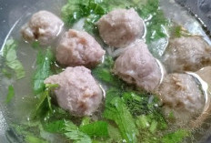 Resep Menu Lebaran Lezat! Bakso Urat Kuah Ketumbar yang Gurih dan Segar 