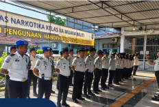 Kalapas Lapas Narkotika Muara Beliti Tegaskan Disiplin, Beri Arahan Tegas kepada Petugas