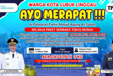 Ramaikan Tebus Murah Paket Sembako , 12 Maret 2026 Untuk Masyarakat Lubuklinggau. Berikut Daftar Sembakonya!