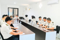 Konsolidasi Tanpa Kompromi, Kalapas Narkotika Muara Beliti Pimpin Rapat Strategis Pejabat Struktural