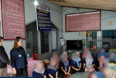 Ciptakan Suasana Aman, Kasubsi Keamanan Lapas Narkotika Muara Beliti Lakukan Tegur Sapa