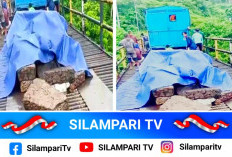 Jembatan Desa di Muratara Nyaris Runtuh, Mobilitas Warga Dua Desa Tersendat
