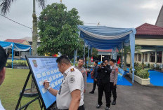 Sinergitas Lapas Narkotika Kelas IIA Muara Beliti Hadiri Kunjungan Kapolda Sumsel di Polres Musi Rawas