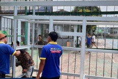 Langkah Awal Budidaya Maggot, Kandang Produksi Mulai Dibangun di Lapas Narkotika Muara Beliti