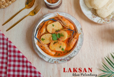 Nikmatnya Laksan Udang Satang, Sajian Khas Palembang yang Kaya Protein untuk Menu Buka Puasa