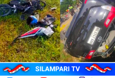 Kecelakaan di Jalan Soekarno Hatta, Innova Seruduk Motor Gegara Sopir Mengantuk