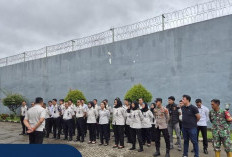 Antisipasi Lonjakan Pengunjung, Lapas Narkotika Muara Beliti Bersama APH Gelar Simulasi Idul Fitri