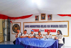 Bekali Pemahaman Tugas dan Aturan, Pejabat Lapas Narkotika Muara Beliti Beri Pengarahan kepada Peserta Magang