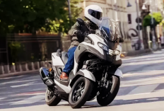 Yamaha Motor Company Rilis Skutik Tiga Roda Terbaru, Yamaha Tricity 300 Makin Canggih dengan Airbag