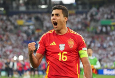 Kapten Timnas Spanyol, Rodri, mengukuhkan namanya dalam sejarah sepak bola dunia setelah sukses membawa La Roj