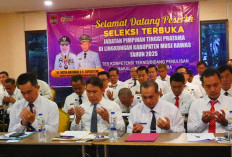 Perebutan 8 Jabatan Strategis Pemkab Musi Rawas Dimulai, 36 Pejabat Ikuti Seleksi Terbuka JPT Pratama