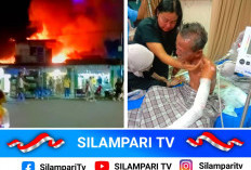 Rumah Warga di Samping Masjid Raya Lubuklinggau Terbakar, Kakek Yanto Menjadi Korban