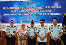 Lepas dengan Doa, Pejabat Lapas Narkotika Muara Beliti Resmi Emban Amanah sebagai Kepala Rutan di Bengkulu