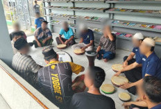 Hadroh Jadi Sarana Pembinaan Spiritual, Warga Binaan Lapas Narkotika Muara Beliti Tampil Penuh Khidmat