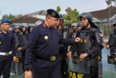 Jelang Idul Fitri, Lapas Narkotika Muara Beliti Gelar Apel Siaga Perkuat Pengamanan