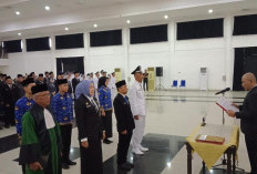 143 ASN Resmi Dilantik, Wali Kota Lubuk Linggau Tekankan Jabatan Adalah Amanah dan Tanggung Jawab