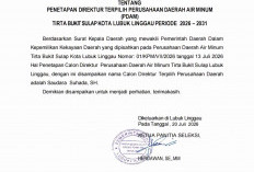 Suhada, SH Resmi Terpilih Jadi Direktur PDAM Tirta Bukit Sulap Lubuk Linggau Periode 2026–2031