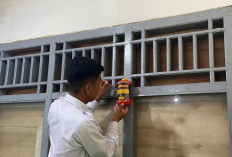 Langkah Preventif Cegah Kebakaran, Lapas Narkotika Kelas IIA Muara Beliti Laksanakan Pemasangan APAR