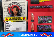 Terbongkar! Wanita di Lubuk Linggau Diduga Kuasai Etomidate yang Disembunyikan Dalam Vape