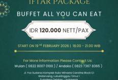 Nikmati Menu Ramadhan Iftar Buffet – All You Can Eat di Dewinda Hotel Lubuklinggau 
