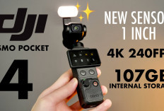 Kamera Saku Andalan Kreator: DJI Osmo Pocket 4 Hadir di Indonesia dengan Fitur Lebih Canggih