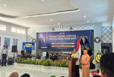 Pererat Sinergi Antar UPT, Lapas Narkotika Muara Beliti Hadiri Pisah Sambut Kalapas Kelas IIA Lubuk Linggau