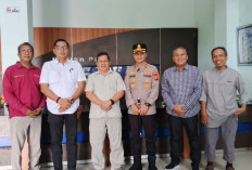 Jalin Komunikasi Dengan Media, Kapolres Lubuklinggau Kunjungi Graha Pena Linggau Pos
