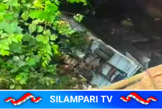 Truk Angkut 21 Ton Kopi Masuk Jurang di Binduriang, Sopir dan Kernet Selamat