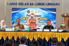 Lapas Lubuklinggau Perkuat Layanan Kesehatan, 200 WBP Jalani CKG dan Skrining Penyakit
