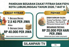 BAZNAS Kota Lubuk Linggau Tetapkan Besaran Zakat Fitrah dan Fidyah Tahun 1447 H / 2026 M