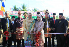 Resmikan 18 Ruas Jalan di Banyuasin Diresmikan Gubernur Herman Deru