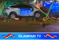 Kawal Kepulangan Jemaah Haji, Mobil Patwal Polisi Tabrak Rumah Warga di Musi Rawas, Dua Orang Terluka