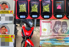 Kabur dari Polisi, Dua Pemuda Rejang Lebong Lompat dari Jembatan, 98 Butir Ekstasi Disita