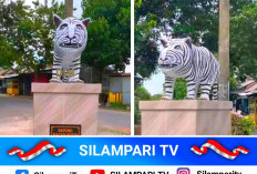 Patung Ikon Kediri Jadi Sorotan, Netizen Sebut Mirip Kudanil Hingga Zebra