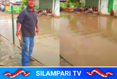 Jalan Masjid Rusak Bertahun-tahun, Warga Perum PNS Gandus Palembang Patungan Lakukan Pengecoran