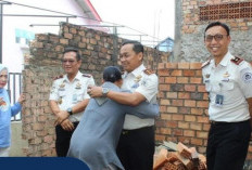 Hadir untuk Masyarakat, Kanwil Ditjenpas Sumsel Bedah Rumah di Kawasan Pakjo Palembang