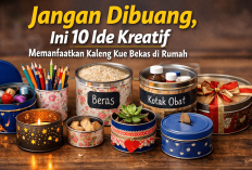 Jangan Dibuang, Ini 10 Ide Kreatif Memanfaatkan Kaleng Kue Bekas di Rumah