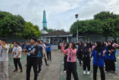 Langkah Serempak di Balik Tembok: Senam Pagi Jadi Ruang Kebersamaan di Muara Beliti