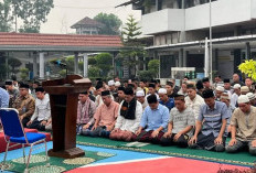 Lapas Lubuklinggau Gelar Shalat Istisqa dan Doa Bersama, Perkuat Pembinaan Spiritual
