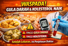 Usai Lebaran, Dokter Ingatkan Risiko Gula Darah dan Kolesterol Naik Akibat Pola Makan Berlebih