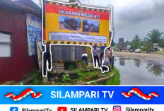 Truk Batu Bara Dilarang Melintas, Dishub Musi Rawas Pasang Papan Imbauan