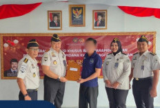 Sambut Tahun Baru Imlek, Lapas Narkotika Muara Beliti Berikan Remisi Khusus kepada WBP