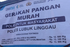 Polres Lubuklinggau Gelar Bazar Pasar Murah dalam Program 