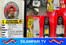 Satresnarkoba Lubuk Linggau Bongkar Kiriman Sabu Skala Besar dari Muratara