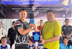 Ajang Silaturahmi, Pertandingan Olahraga Antar Pegawai Lapas Narkotika Muara Beliti dan Lapas Kelas IIA Curup