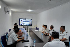 Hadapi KUHP Baru, Lapas Narkotika Muara Beliti Perkuat Pelayanan Tahanan Lewat Zoom Ditjen PAS