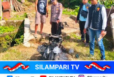Dramatis! Pencurian Kopi di Lahat Berujung Aksi Pembakaran Motor