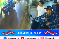 Terekam CCTV, Tiga Pelaku Curi Mobil Pikap di Muratara