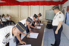 Semangat Baru di Tahun 2026, Pegawai Lapas Narkotika Kelas IIA Muara Beliti Ikuti Apel Perdana